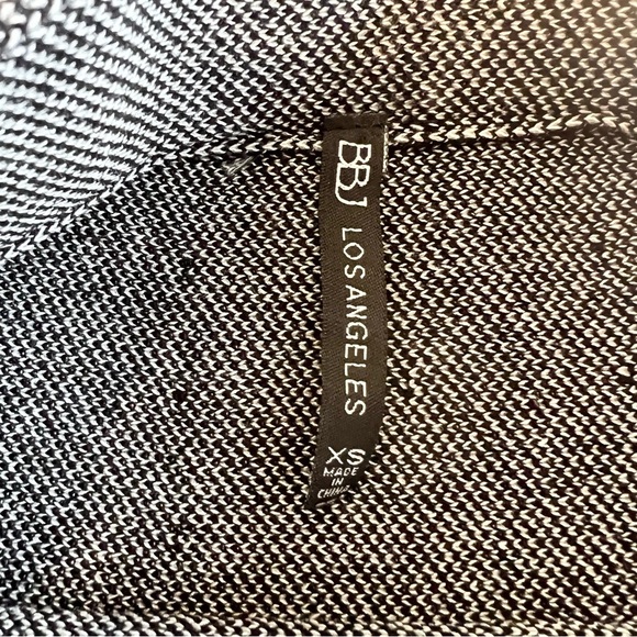 BBJ Los Angeles Women’s Charcoal Knit Layered Gray Mini Skirt Size X-Small - Picture 7 of 12